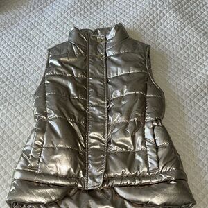 Imoga Metallic puffer vest